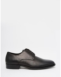 schwarze Leder Derby Schuhe von Aldo