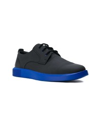 schwarze Leder Derby Schuhe von Camper