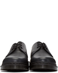 schwarze Leder Derby Schuhe von Dr. Martens