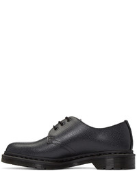 schwarze Leder Derby Schuhe von Dr. Martens