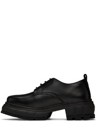 schwarze Leder Derby Schuhe von Viron