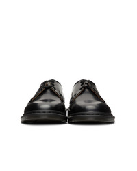 schwarze Leder Derby Schuhe von Dr. Martens