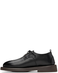 schwarze Leder Derby Schuhe von Marsèll