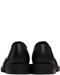 schwarze Leder Derby Schuhe von Andersson Bell