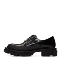 schwarze Leder Derby Schuhe von Both