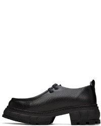 schwarze Leder Derby Schuhe von Viron