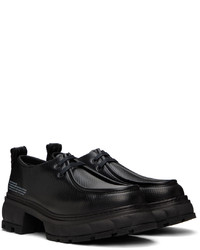 schwarze Leder Derby Schuhe von Viron