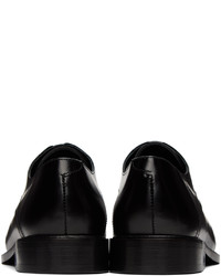 schwarze Leder Derby Schuhe von Stefan Cooke
