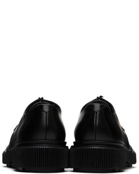 schwarze Leder Derby Schuhe von ADIEU