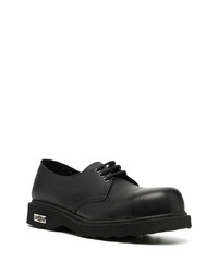 schwarze Leder Derby Schuhe von Cult