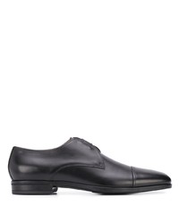 schwarze Leder Derby Schuhe von BOSS