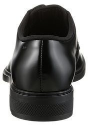 schwarze Leder Derby Schuhe von BOSS