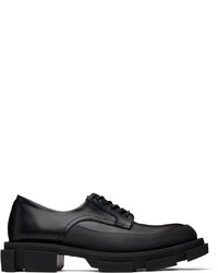 schwarze Leder Derby Schuhe von Both