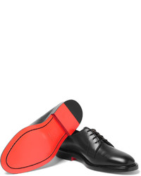 schwarze Leder Derby Schuhe von Paul Smith