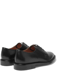 schwarze Leder Derby Schuhe von Paul Smith