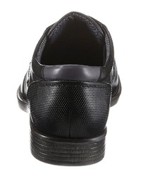 schwarze Leder Derby Schuhe von BRUNO BANANI