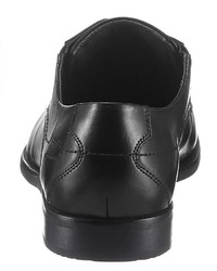 schwarze Leder Derby Schuhe von Bugatti