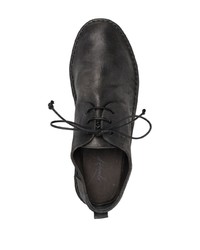 schwarze Leder Derby Schuhe von Marsèll