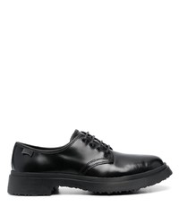 schwarze Leder Derby Schuhe von Camper