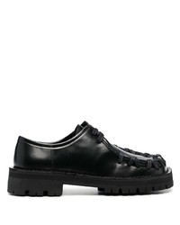 schwarze Leder Derby Schuhe von CamperLab
