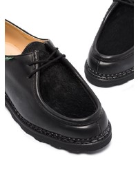 schwarze Leder Derby Schuhe von Paraboot