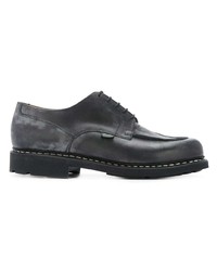 schwarze Leder Derby Schuhe von Paraboot