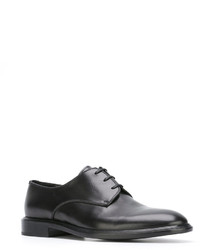 schwarze Leder Derby Schuhe von Givenchy