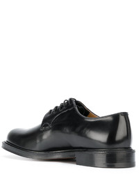 schwarze Leder Derby Schuhe von Church's