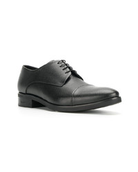 schwarze Leder Derby Schuhe von Baldinini