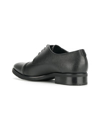 schwarze Leder Derby Schuhe von Baldinini