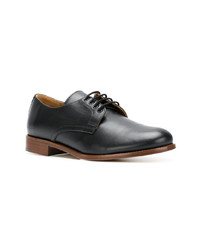 schwarze Leder Derby Schuhe von Joseph