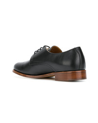 schwarze Leder Derby Schuhe von Joseph