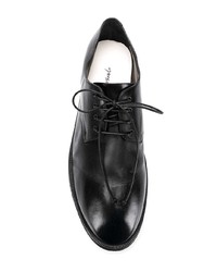 schwarze Leder Derby Schuhe von Marsèll