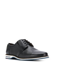 schwarze Leder Derby Schuhe von Lloyd