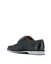 schwarze Leder Derby Schuhe von Lloyd