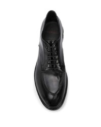 schwarze Leder Derby Schuhe von Premiata