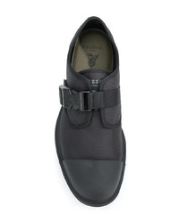 schwarze Leder Derby Schuhe von Pezzol 1951