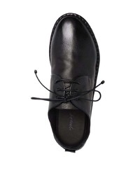 schwarze Leder Derby Schuhe von Marsèll