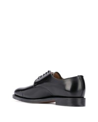 schwarze Leder Derby Schuhe von Sandro Paris