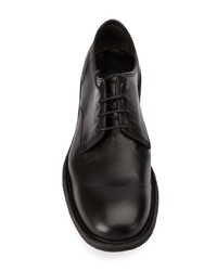 schwarze Leder Derby Schuhe von Premiata