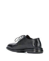 schwarze Leder Derby Schuhe von Marsèll