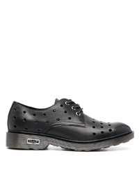 schwarze Leder Derby Schuhe von Cult