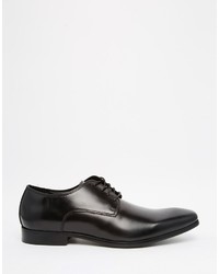 schwarze Leder Derby Schuhe von Aldo