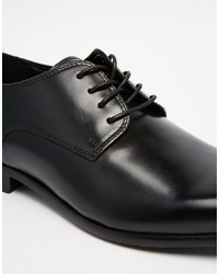 schwarze Leder Derby Schuhe von Aldo