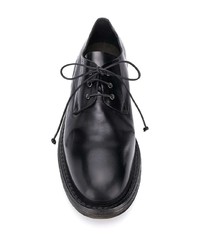 schwarze Leder Derby Schuhe von Marsèll