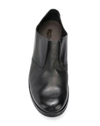 schwarze Leder Derby Schuhe von Marsèll