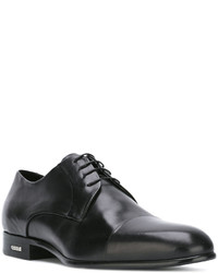 schwarze Leder Derby Schuhe von Baldinini