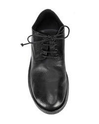 schwarze Leder Derby Schuhe von Marsèll