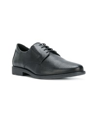 schwarze Leder Derby Schuhe von Lloyd