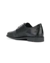 schwarze Leder Derby Schuhe von Lloyd